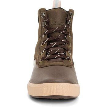 Xtratuf Womens Leather Lace Up Ankle Deck Boots