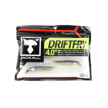 Jackall Jackall Drifter Driftfry 4.0" Flashing Wakasagi 5pk...9380