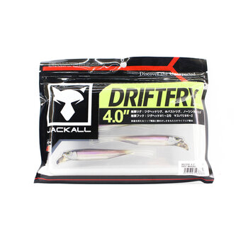 Jackall Jackall Drifter Driftfry 4.0" Ghost Wakasagi 5pk...9373