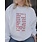 Jenessa Wait Jenessa Wait Real Love is When Crewneck-White