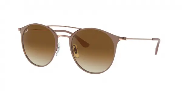 Rayban Ray-Ban 0RB3546 Beige Copper w/Clear Gradient Brown lens