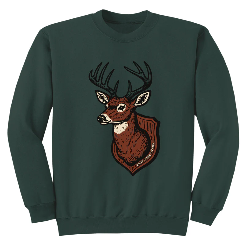 Kings Creek Apparel Kings Creek Trophy Buck Crewneck