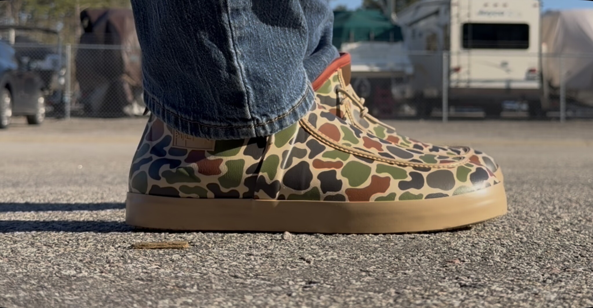 Burt-N Burt-N Men's Flybridge Camo Deck Boot