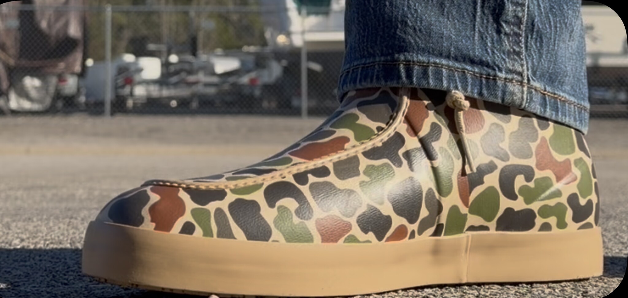 Burt-N Burt-N Men's Flybridge Camo Deck Boot