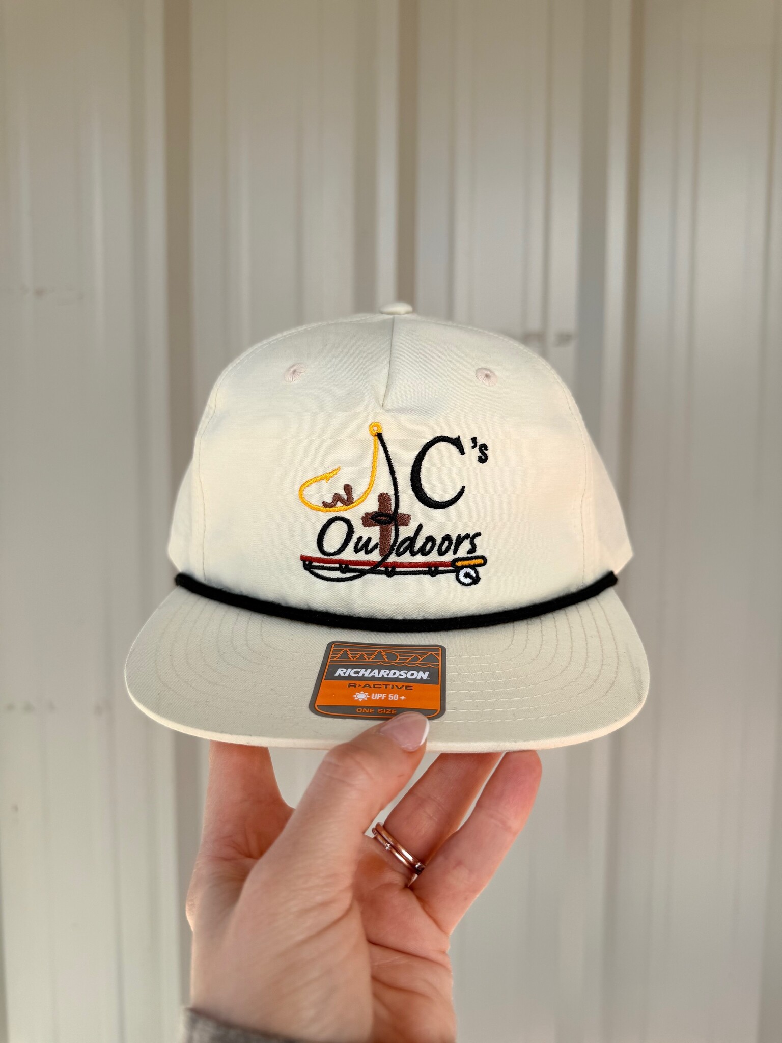 Richardson Richardson Embroidered JC's Rope Hat|