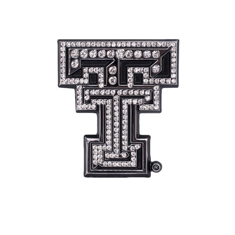 AMG Auto Emblem Crystal Double T Clear