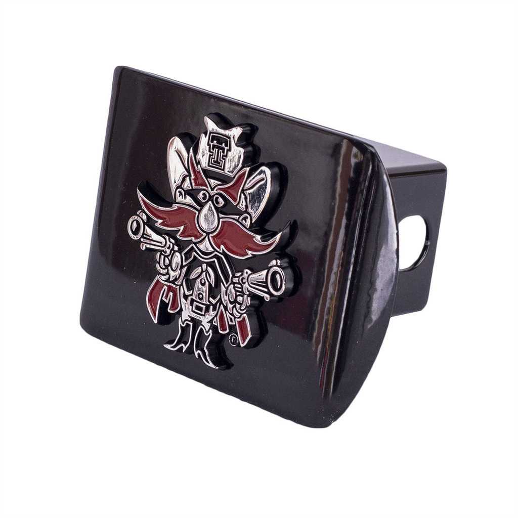 AMG Hitch Cover Black with Raider Red