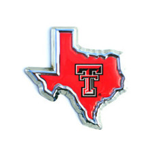 Auto Emblem Red Lonestar Pride