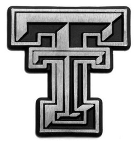 Auto Emblem Matte Chrome Double T
