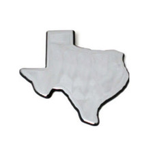 Auto Emblem Chrome State of TX