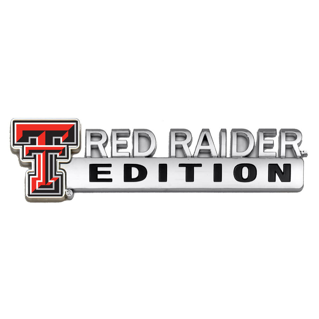 Auto Emblem Red Raider Edition