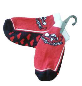 Raider Red Heart Socks