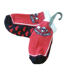 Raider Red Heart Socks