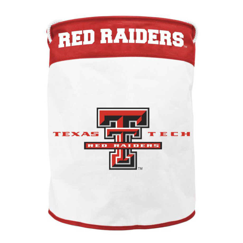 Collapsible Laundry Bag Red/White