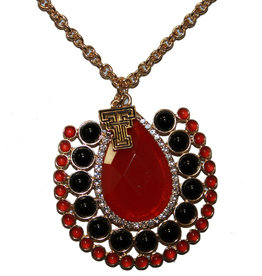 Emerson Street Texas Tech Medallion Necklace