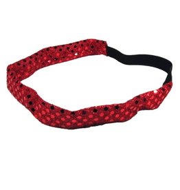 Red Glitter Headband