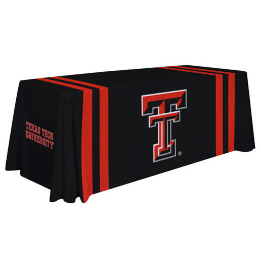 6ft Standard Table Throw Black