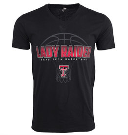 Next Level Lady Raider Shaded Basketball SST V-neck
