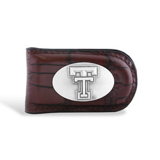 Zeppelin Products Magnetic Leather Concho Money Clip