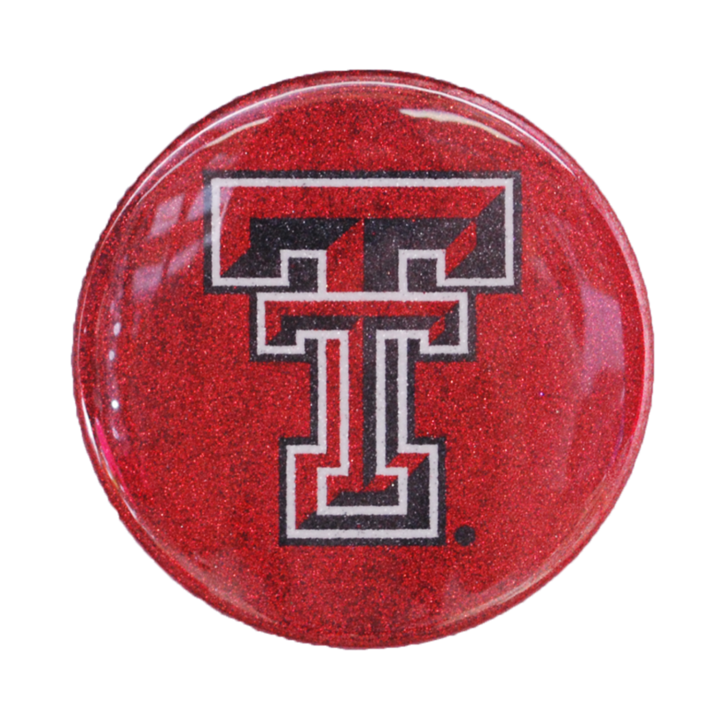 Spirit Gear Glitter Button Pin