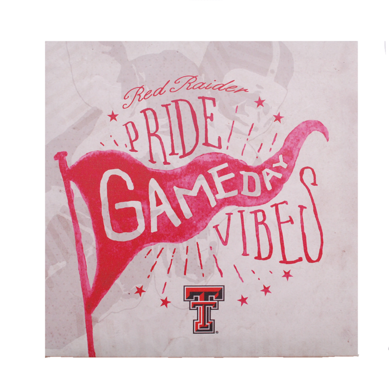 Paulson Designs Game Day Vibes Canvas 12x12