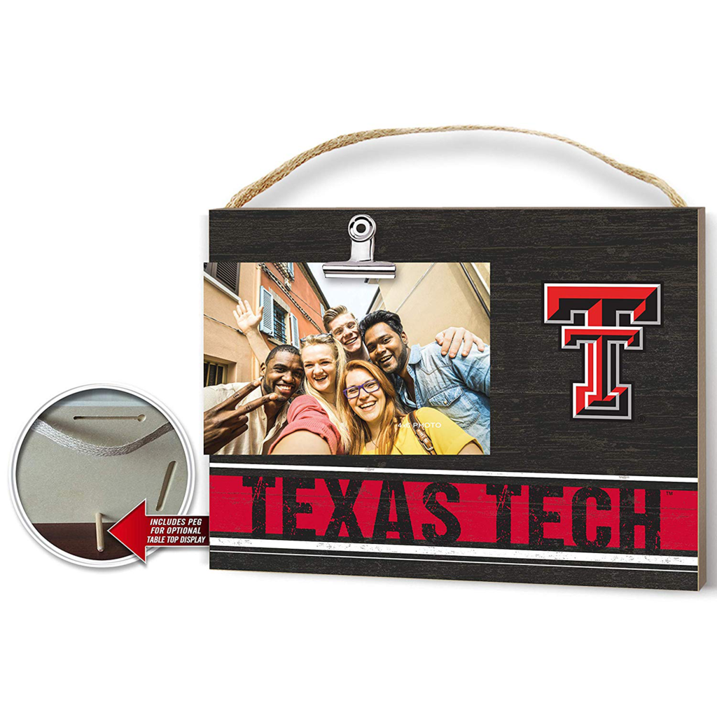 Hanging Clip It Sign with 4x6 Photo Frame