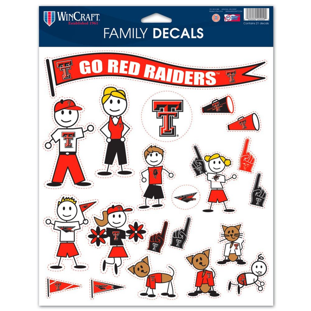 Family Pack Movable Decal Set