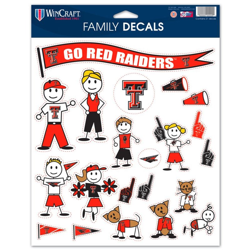 WinCraft Sports Family Pack Movable Decal Set