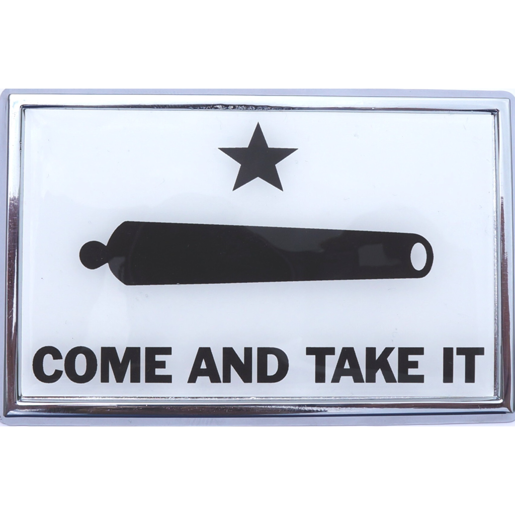 Come & Take It Auto Emblem