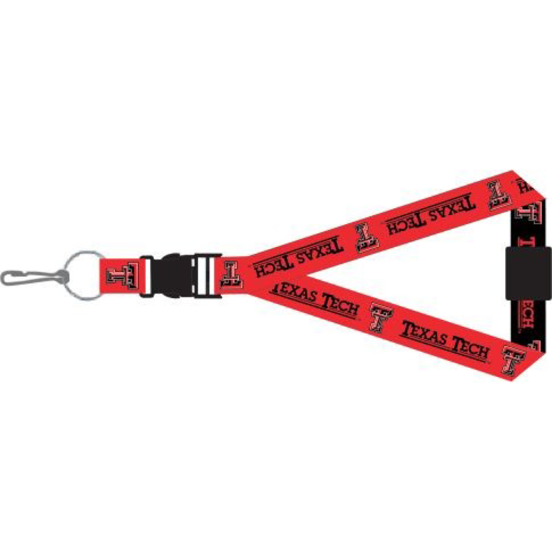 Black/Red Reversible Lanyard