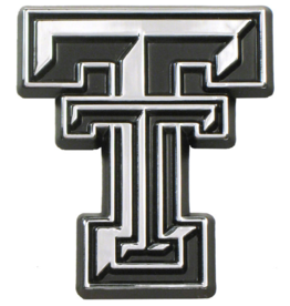 AMG Auto Emblem Chrome Double T