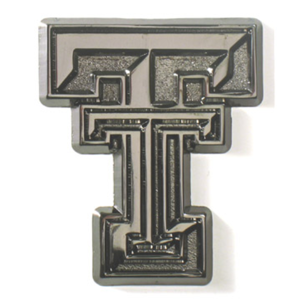 AMG Auto Emblem Black Chrome Double T