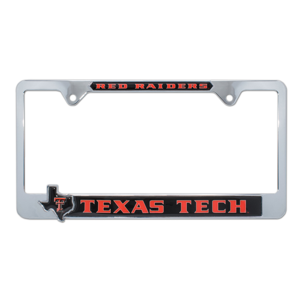 AMG Raised 3D Lonestar Pride License Frame