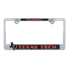 Raised 3D Lonestar Pride License Frame