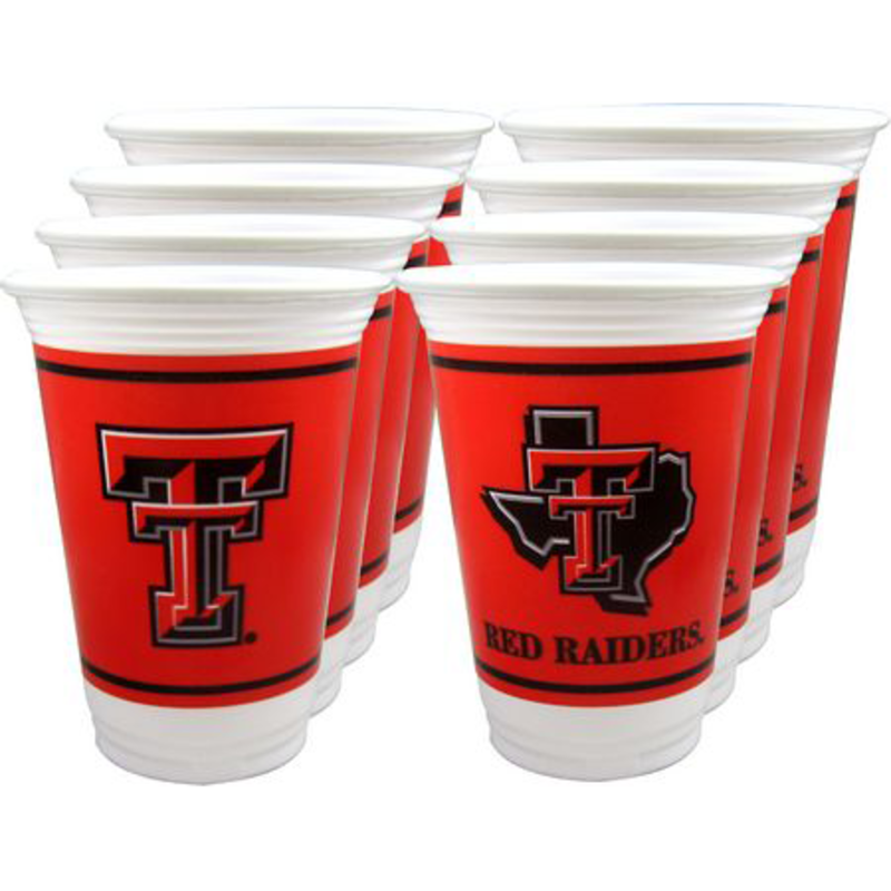 Plastic 16oz Cups 8 Pack