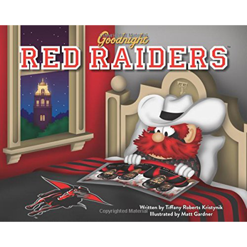 Tiffany's Books Goodnight Red Raiders book