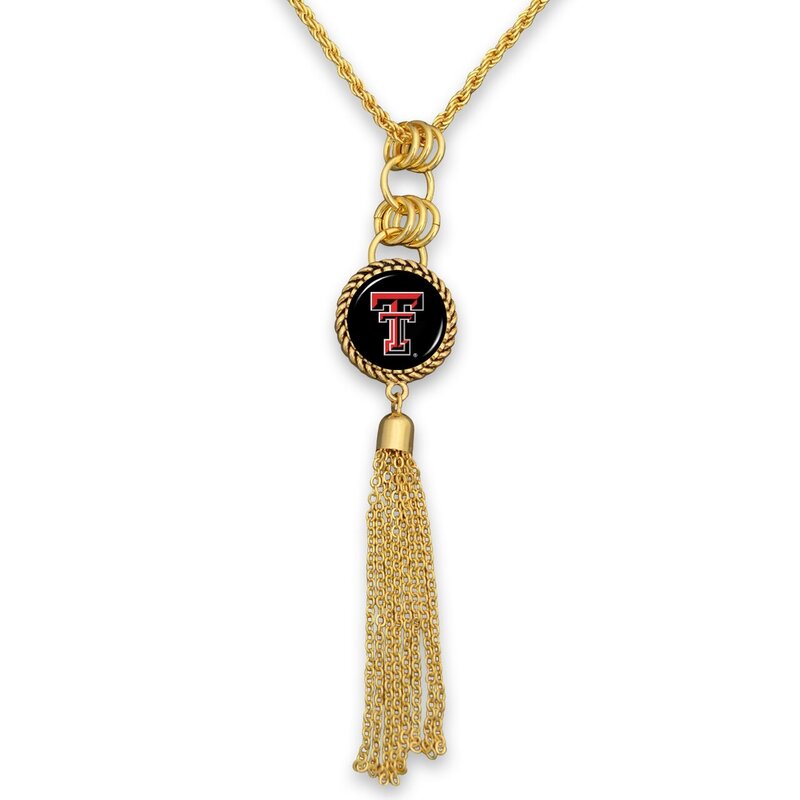 Gold Tassle Long Necklace