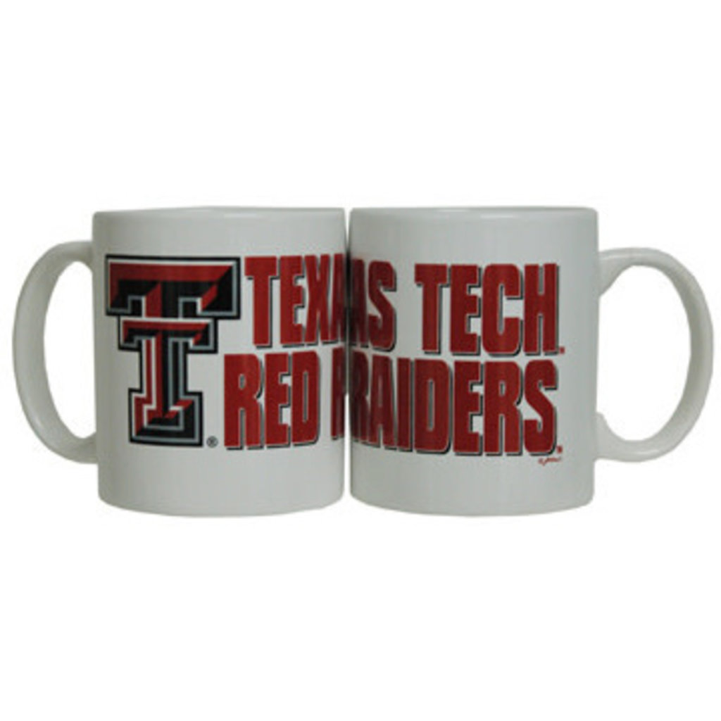 Jenkins Texas Tech Red Raiders Coffee Mug White
