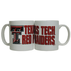 Jenkins Texas Tech Red Raiders Coffee Mug White