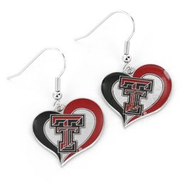 Aminco International Swirl Heart Earrings