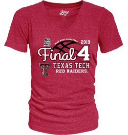 Blue 84 Final Four Blue 84 Brand Ladies Tri-Blend V-Neck Tee