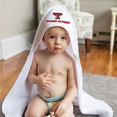 Hooded Baby Towel White