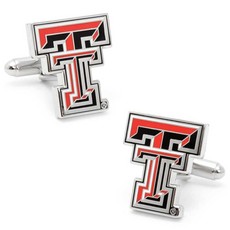 Cuff Links Set w/ Colored Double T