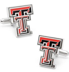 Cuff Links Set w/ Colored Double T