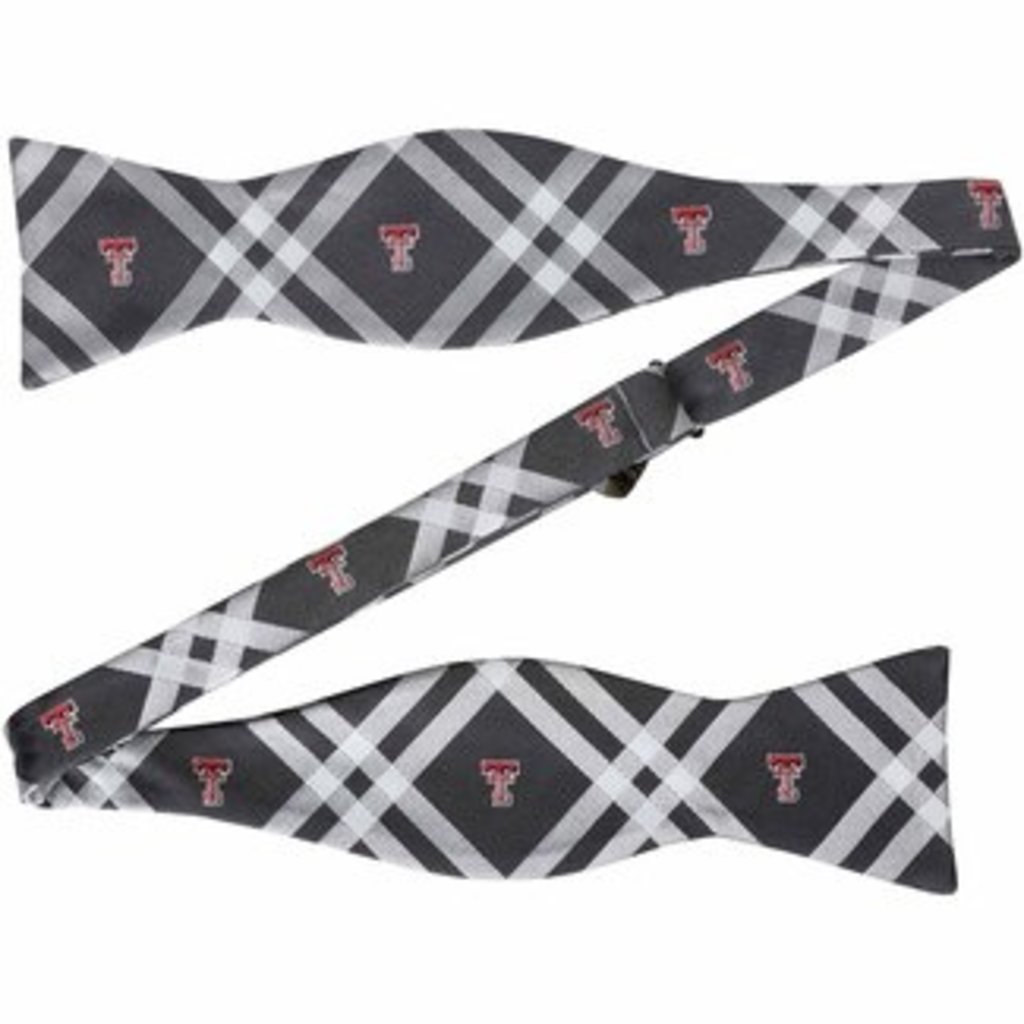 Eagles Wings Rhodes Self Bow Tie Grey