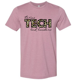 Cheetah Red Raiders Short Sleeve Tee
