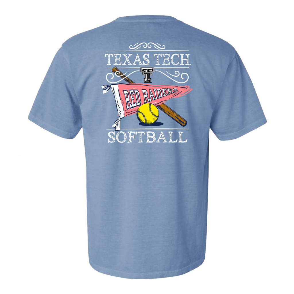 Softball Pennant Short Sleeve Tee