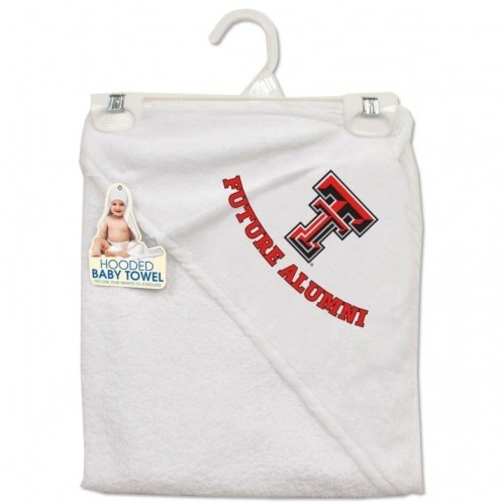 Hooded Baby Towel White