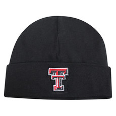 Top of the World Youth Cuffed Knit Beanie - Black