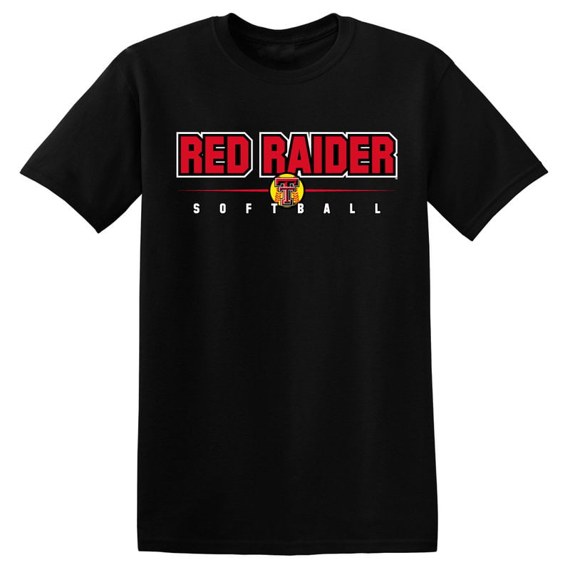 Red Raider Softball Short Sleeve Tee